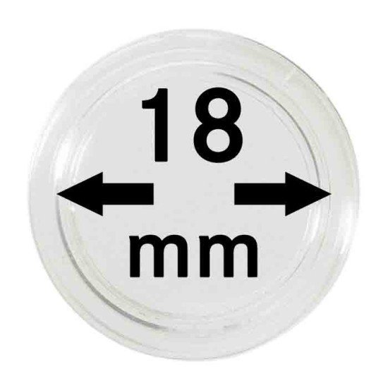 Lindner 2250018P Cápsulas 18 mm para bandejas pqte 10