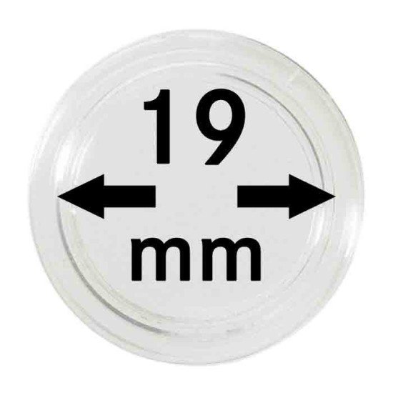 Lindner 2250019P Cápsulas 19 mm para bandejas pqte 10