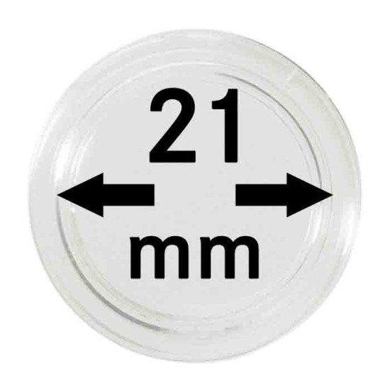 Lindner 2250021P Cápsulas 21 mm para bandejas pqte 10