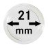 Lindner 2250021P Cápsulas 21 mm para bandejas pqte 10
