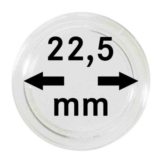 Lindner 2250225P Cápsulas 22,5 mm para bandejas pqte 10 