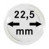 Lindner 2250225P Cápsulas 22,5 mm para bandejas pqte 10 