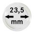 Lindner 2250235P Cápsulas 23,5 mm para bandejas pqte 10