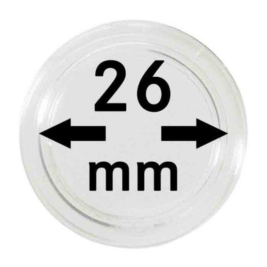 Lindner 2250026P Cápsulas 26 mm para bandejas pqte 10