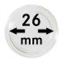Lindner 2250026P Cápsulas 26 mm para bandejas pqte 10