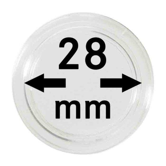 Lindner 2250028P Cápsulas 28 mm para bandejas pqte 10