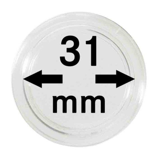 Lindner 2250031P Cápsulas 31 mm para bandejas pqte 10