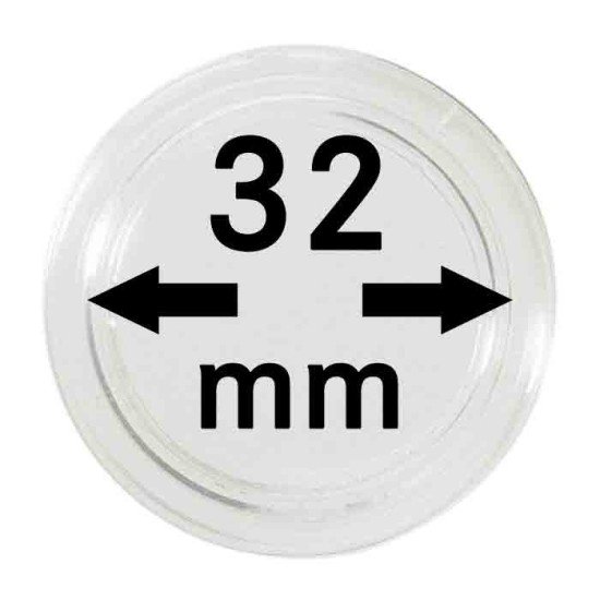 Lindner 2250032P Cápsulas 32 mm para bandejas pqte 10