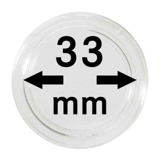 Lindner 2250033P Cápsulas 33 mm para bandejas pqte 10