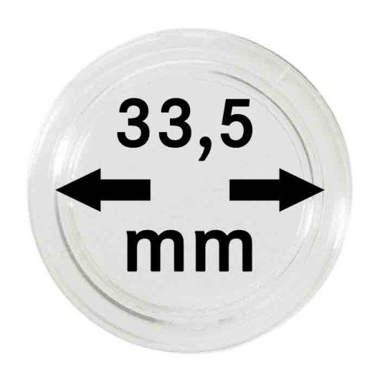Lindner 2250335P Cápsulas 33,5 mm para bandejas pqte 10