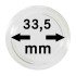 Lindner 2250335P Cápsulas 33,5 mm para bandejas pqte 10