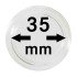 Lindner 2250035P cápsulas 35 mm para bandejas pqte 10