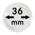Lindner 2250036P cápsulas 36 mm para bandejas pqte 10 