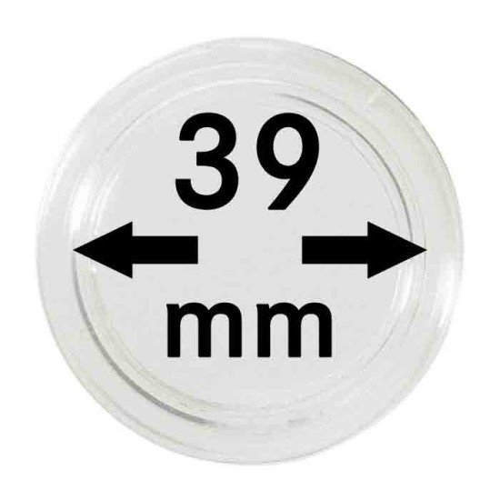 Lindner 2250039P cápsulas 39 mm para bandejas pqte 10 