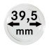 Lindner 2250395P cápsulas 39,5 mm para bandejas pqte 10 