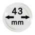 Lindner 2250043P cápsulas 43 mm para bandejas pqte 10 