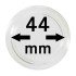 Lindner 2250044P cápsulas 44 mm para bandejas pqte 10 