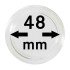 Lindner 2250048P cápsulas 48 mm para bandejas pqte 10 
