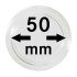 Lindner 2250050P cápsulas 50 mm para bandejas pqte 10 