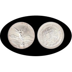 Méjico Mexico 1 OZ onza 1996 Libertad Liberty Plata Ag