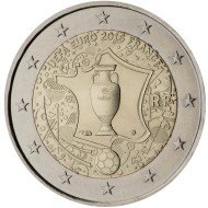 Francia 2016 2 € euros conmemorativos Eurocopa 2016 UEFA Fútbol Francia 2016 2 € euros conmemorativos Eurocopa 2016 UEFA Fútbol