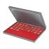 Lindner 2364-2154E Estuche Nera M con 54 compartimentos redondos