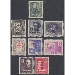España Spain Año Completo Year Complete 1947 MNH