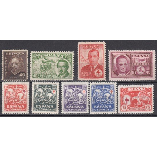 España Spain Año Completo Year Complete 1945 MNH España Spain Año Completo Year Complete 1945 MNH