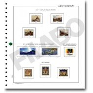 Filabo hojas álbum de sellos de Liechtenstein 2003-2005 montado con protectores Filabo hojas álbum de sellos de Liechtenstein 2003-2005 montado con protectores