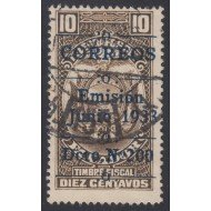 Ecuador 299 1933 Telégrafos Usado Ecuador 299 1933 Telégrafos Usado