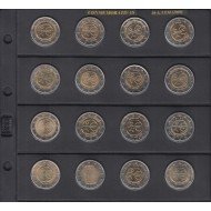 Colección 2009 2€ euros Conmemorativos EMU Unión Económica y Monetaria  UEM 