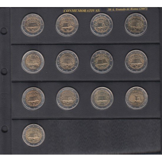Colección 2007 2€ euros Conmemorativos Tratado de Roma