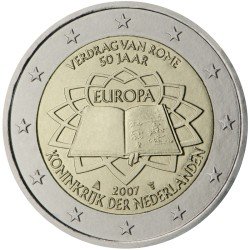 Holanda 2007 2 € euros conmemorativos 50º Aniversario Tratado de Roma