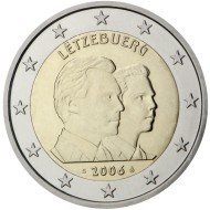 Luxemburgo 2006 2 € euros conmemorativos 25 Av  duque Guillermo
