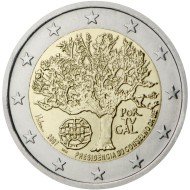 Portugal 2007 2 € euros conmemorativos Presidencia portuguesa de la UE Portugal 2007 2 € euros conmemorativos Presidencia portuguesa de la UE