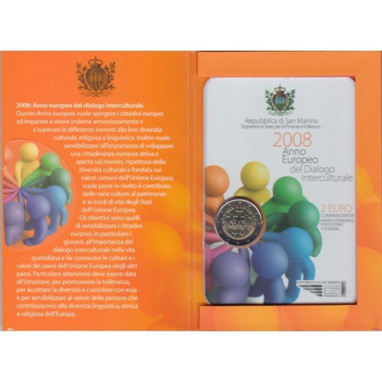 San Marino 2 euros conmemorativos 2008