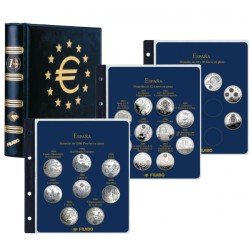 Filabo Album monedas de España en plata de 2000 pesetas