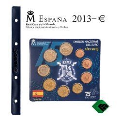Filabo Hoja FNMT Álbum Carterita España Euro 2013 Filabo Hoja FNMT Álbum Carterita España Euro 2013