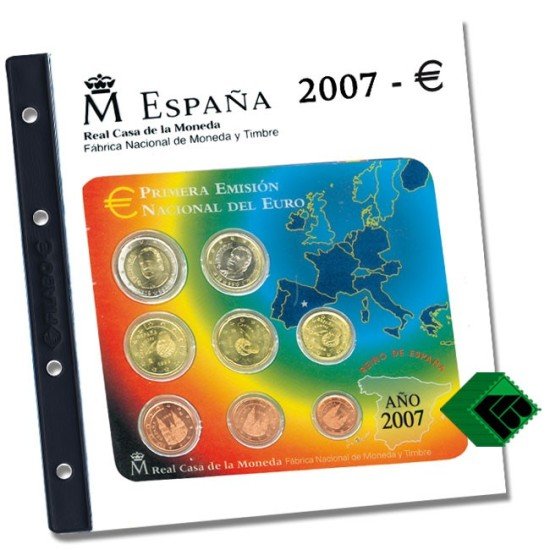 Filabo Hoja FNMT Álbum Carterita España Euro 2007