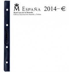 Filabo Hoja FNMT Álbum Carterita España Euro 2014 Filabo Hoja FNMT Álbum Carterita España Euro 2014