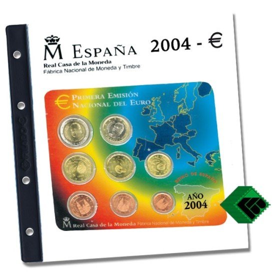 Filabo Hoja FNMT Álbum Carterita España Euro 2004