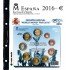 2016 Filabo Hoja Álbum Cartera EUROSET España Berlín WMF FNMT