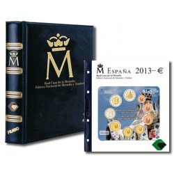 Albúm oficial FNMT Carterita Euro España 2014 con Hoja Filabo
