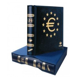Filabo álbum moneda EURO SKAY azul con cajetín Filabo álbum moneda EURO SKAY azul con cajetín