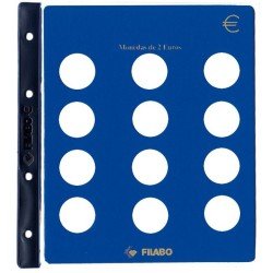Hoja Monedas 2 EURO UNIVERSAL FILABO