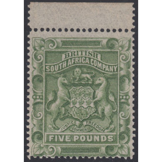 África Sur Compañía Británica South Africa Company Británica Yvrt 10 Sc 18 Sg 12 1892