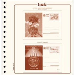 Hojas sellos España Cultural Filober Entero Postales 1973-2010 sin montar Hojas sellos España Cultural Filober Entero Postales 1973-2010 sin montar