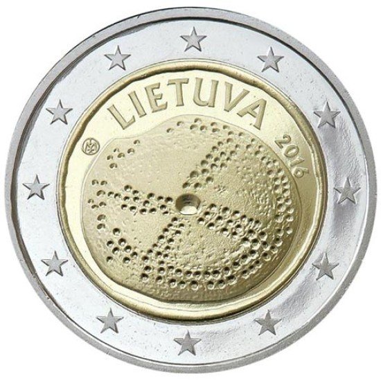 Lituania 2016 2 € euros conmemorativos Cultura Báltica Lituania 2016 2 € euros conmemorativos Cultura Báltica