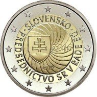 Eslovaquia 2016 2 € euros conmemorativos  Presidencia europea 