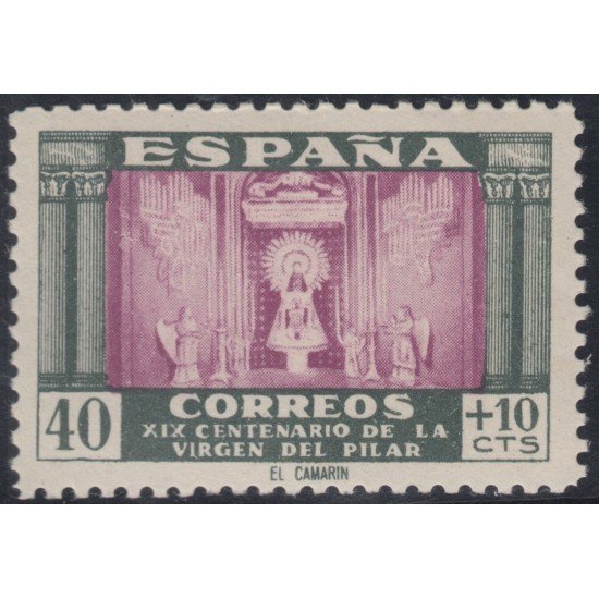 España Spain 998 1946 Virgen del Pilar MH 